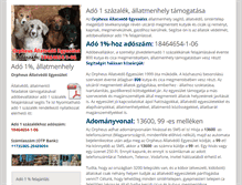 Tablet Screenshot of animalpolice.hu